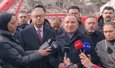 Bozdağ yıkılan binalarla ilgili konuştu: Sorumluluğu bulunanlarla ilgili tahkikat başlatıldı