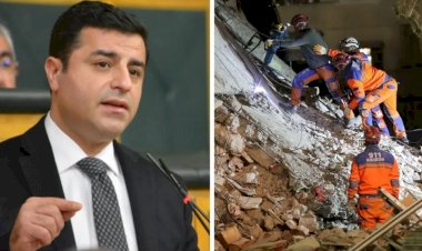 Demirtaş'tan yardım görevlilerine: Lütfen devam edin