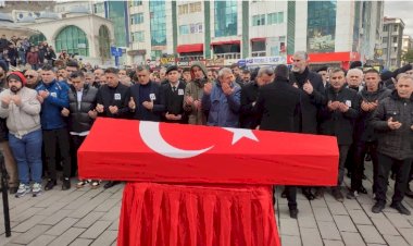 Depremde şehit olan Asteğmen Yunuscan Günay toprağa verildi