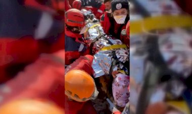 Depremin 222. saatinde gelen mucize: Melike İmamoğlu enkazdan sağ çıkarıldı