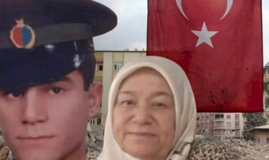Onlardan geriye asılı olan Türk bayrağı kaldı
