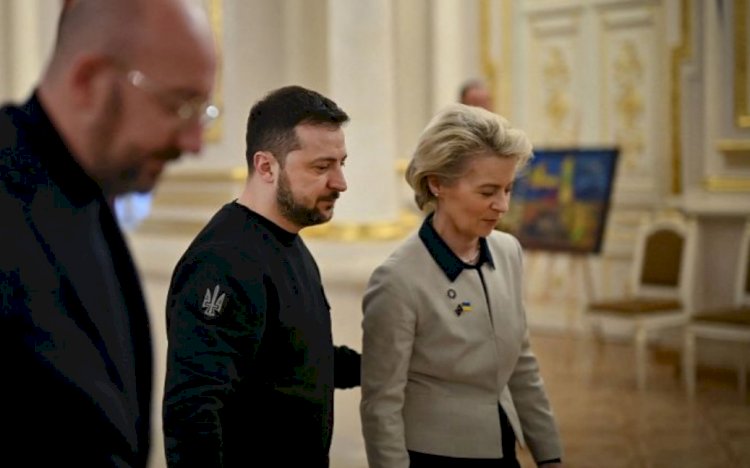 Kiev'de Ukrayna-AB Zirvesi: 'Hedef AB üyeliğine ilişkin müzakerelerin başlatılması'