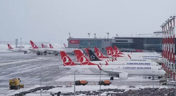 THY İstanbul Havalimanı'ndan 238 seferini iptal etti