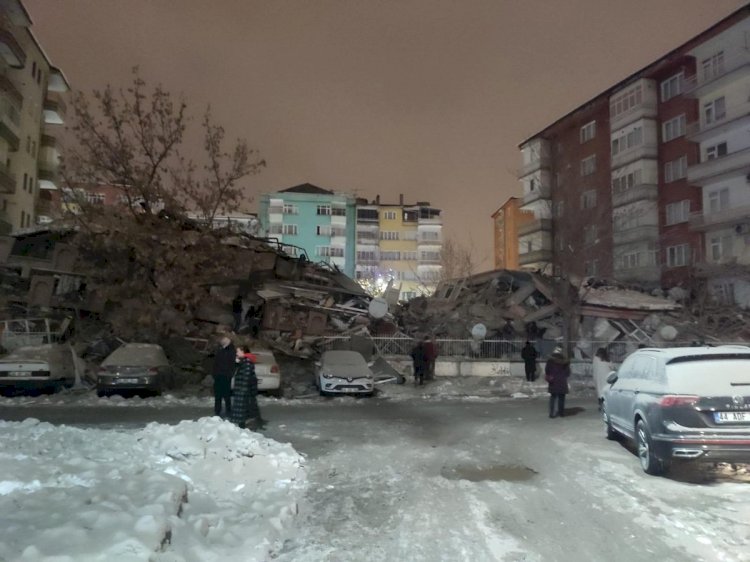 Kahramanmaraş’ta 7.4 şiddetinde deprem