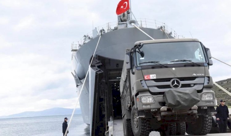 MSB duyurdu: Gemiler İskenderun'a doğru yola çıktı