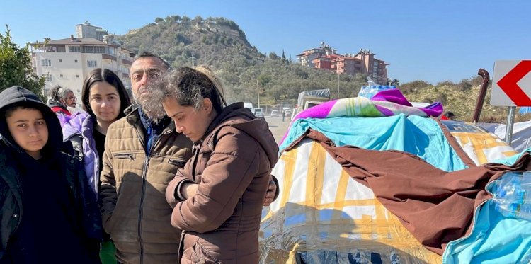 Hataylı depremzedeler: Depremden ölmedik, soğuktan öleceğiz