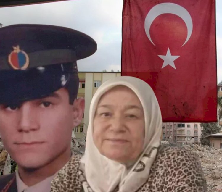 Onlardan geriye asılı olan Türk bayrağı kaldı