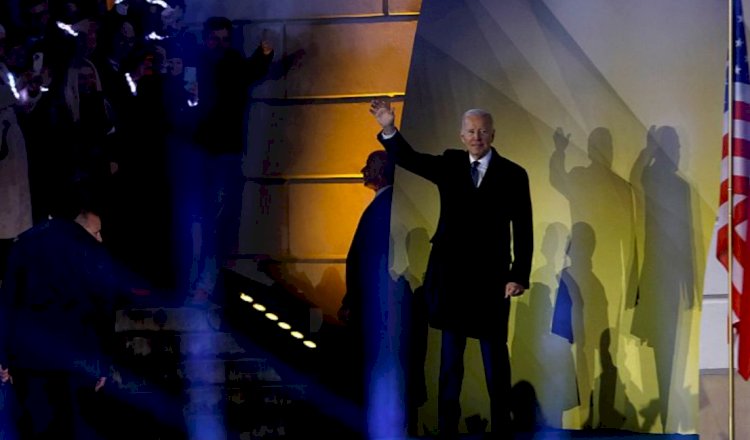 Biden Varşova'da konuştu: 'Ukrayna asla Rusya için bir zafer olmayacak'
