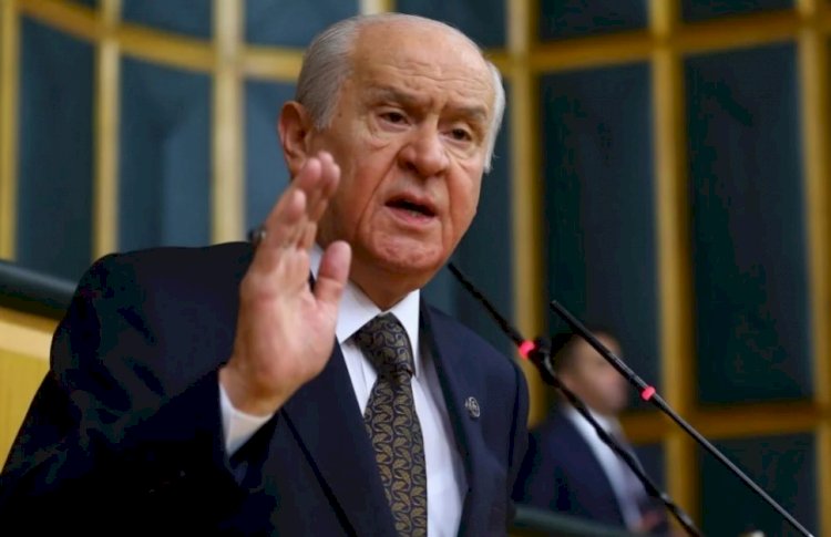 Bahçeli'den tribünlerdeki istifa sloganlarına tepki
