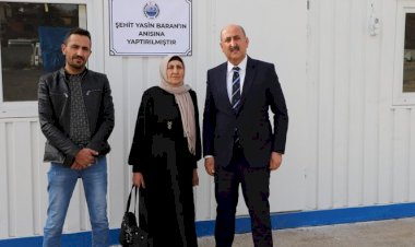 Şehit annesi umre parasını konteyner kampanyasına bağışladı