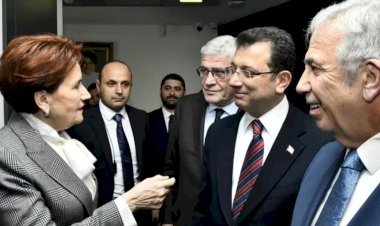 İmamoğlu ve Yavaş İçin Cumhurbaşkanı Yardımcılığı Öneren Akşener Millet İttifakı Toplantısına Katılıyor
