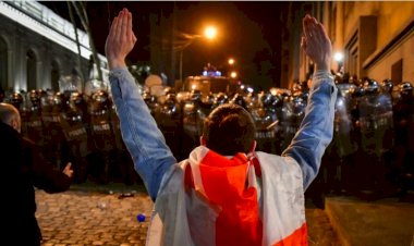 Gürcistan’da Şiddetli Protestolar