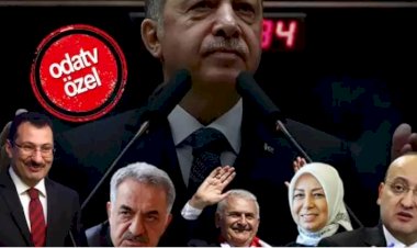 AKP’de üç dönem kuralına takılan 76 milletvekili yer alıyor.