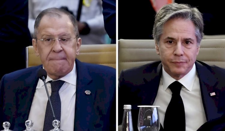 Blinken ve Lavrov G20 Toplantısında Konuştu