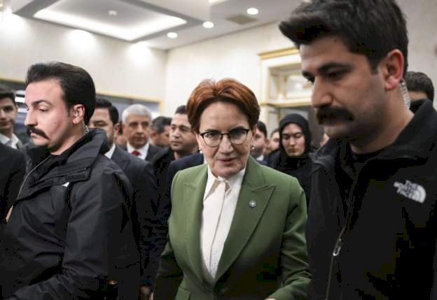 İYİ Parti lideri Akşener, Millet İttifakı toplantısı için Saadet Partisi'nde