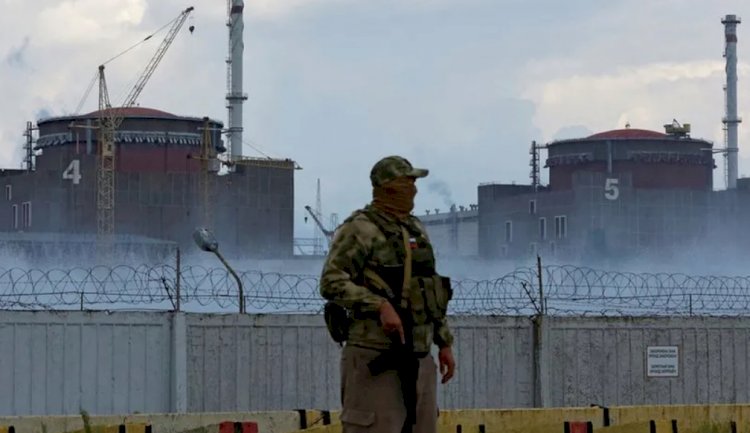 Kiev'de patlama sesleri, Zaporijya'da elektrik kesintisi