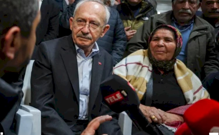 Cumhurbaşkanı adayı Kemal Kılıçdaroğlu geceyi Kahramanmaraş'ta çadırda geçiriyor