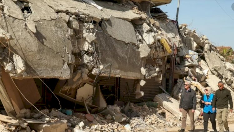 “Deprem Bölgesi Kıyameti Çağrıştırıyor”