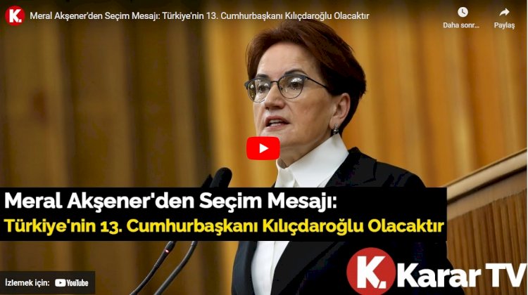 Akşener'den Cumhur İttifakı'na HÜDA PAR tepkisi: Erdoğan'ın beyannamesinde artık özerklik var