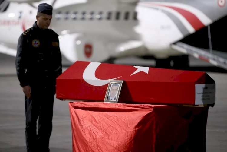 Şehit Pilot Albay Oğuzhan Adalıoğlu son  yolculuk fotoğrafları!