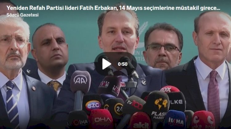 Cumhur İttifakı’nı reddetti, Erdoğan’a rakip oldu