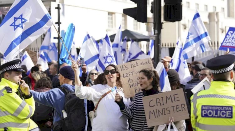 Sunak, İngiltere’de protestolarla karşılanan Netenyahu’ya demokrasi uyarısı yaptı