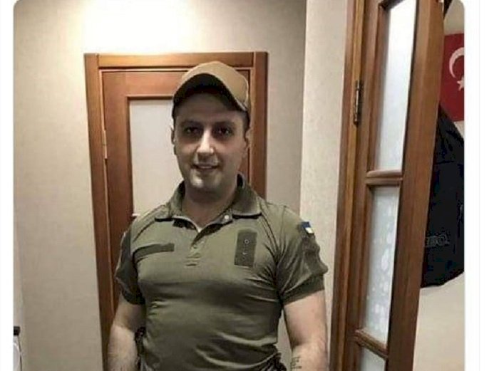Ukrayna'da bir  Azerbaycanlı subay şehit oldu!