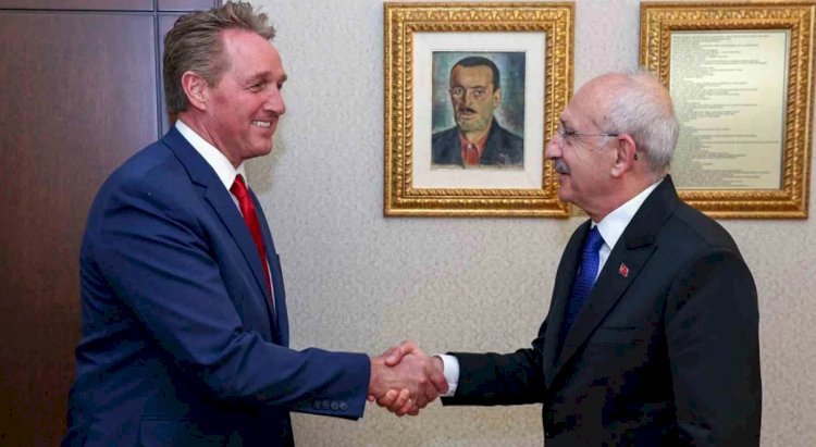 Kılıçdaroğlu, ABD Büyükelçisi Flake ile görüştü