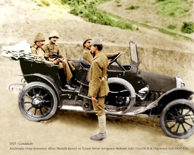Atatürk’ün Çanakkale cephesinde kullandığı otomobil Rahmi M. Koç Müzesi’nde