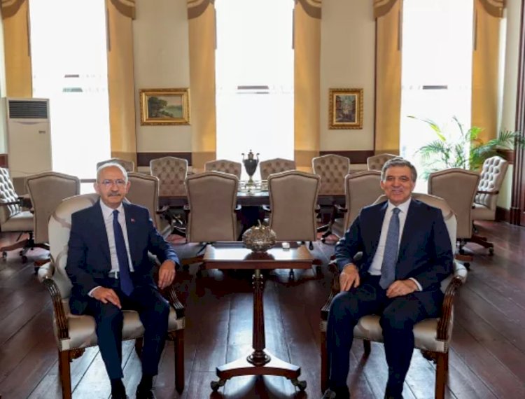 Millet İttifakı'nın adayı Kemal Kılıçdaroğlu, Abdullah Gül ile görüştü