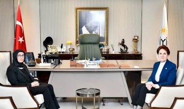 Akşener, Sinan Ateş’in eşi Ayşe Ateş’le görüştü: Kanını asla yerde bırakmayacağız