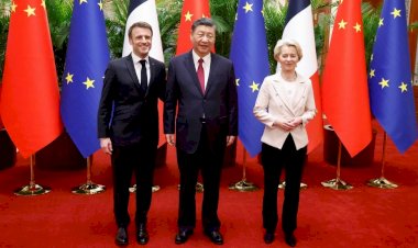 Macron Rusya konusunda Çin'den yardım istedi