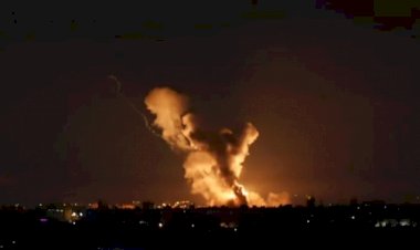 İsrail roket saldırılarına karşılık olarak Gazze’ye hava saldırısı düzenledi