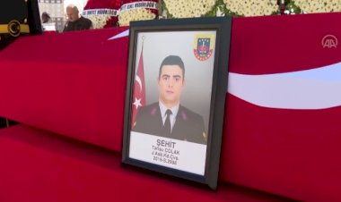 Şehit Jandarma Astsubay Çolak Ankara'da son yolculuğuna uğurlandı