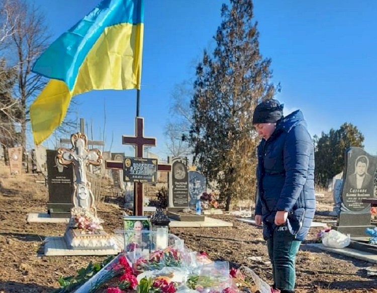 Написала листа своєму чоловікові, який загинув на українській війні!