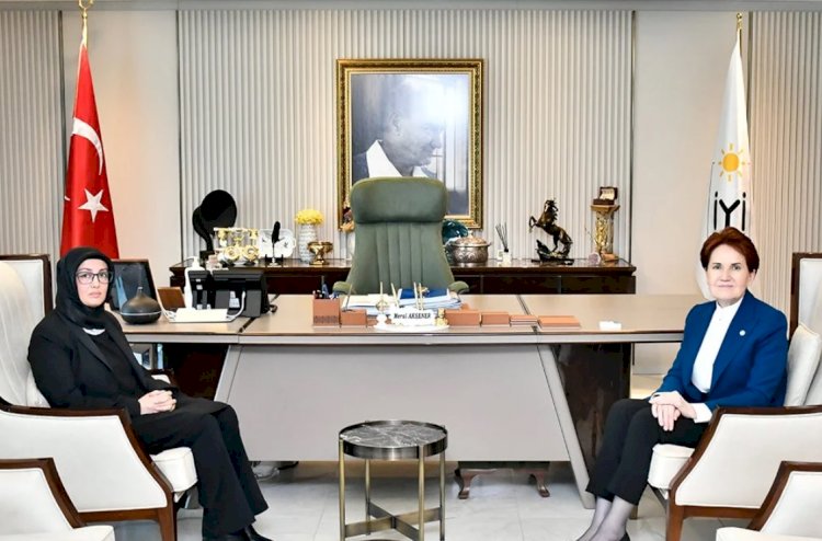 Akşener, Sinan Ateş’in eşi Ayşe Ateş’le görüştü: Kanını asla yerde bırakmayacağız