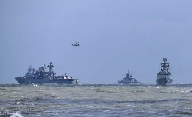ABD'ye tepki gösteren Çin, Tayvan karasularına üç savaş gemisi gönderdi