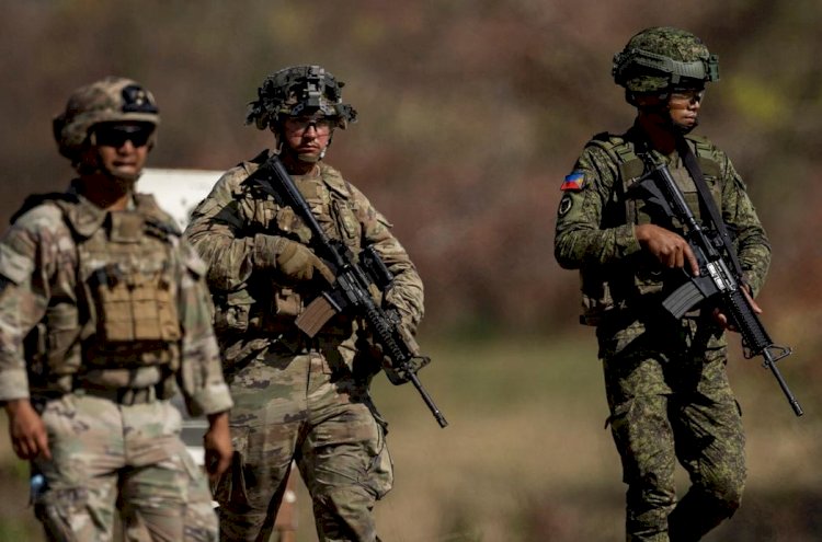 ABD ve Filipinler'den 17 bin askerle tatbikat