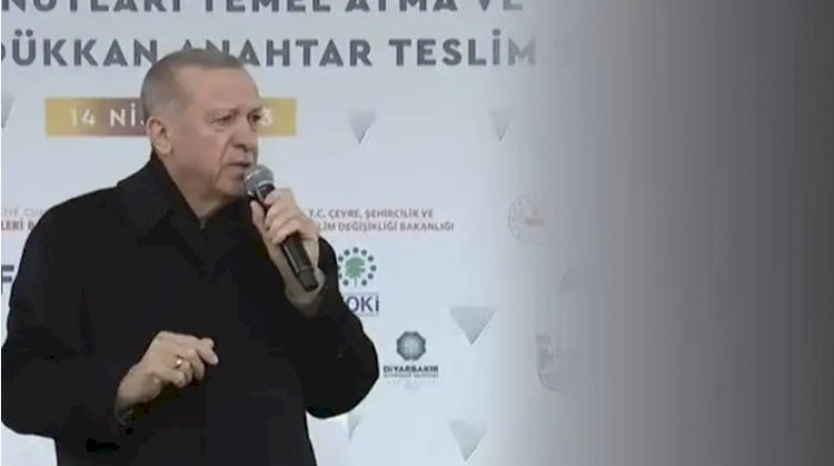Erdoğan'dan Diyarbakır'da çağrı: "Silahı bırak, yerini al"