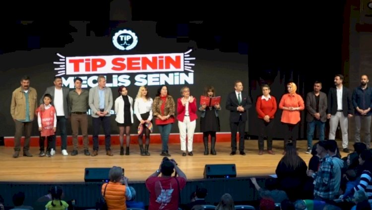 TİP İzmir’de Milletvekili Adaylarını Tanıttı