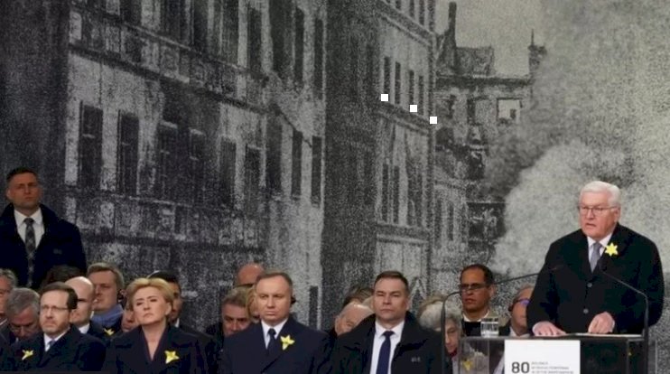 Almanya Cumhurbaşkanı Steinmeier, Varşova Gettosu anmasında Rusya’nın Ukrayna’yı işgalini Nazilere benzetti
