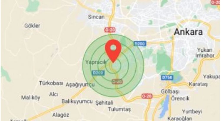 Ankara'da korkutan deprem | Son depremler
