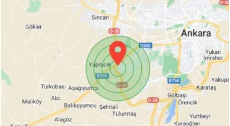 Ankara'da korkutan deprem | Son depremler