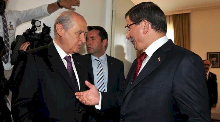 Davutoğlu: Erdoğan'a MHP ile ittifak yapmayın dedim