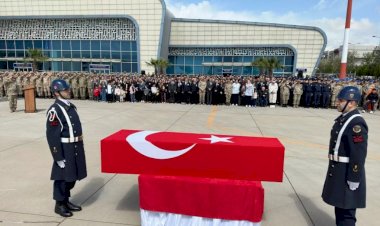 Mardin’de şehit asker için tören: Gözyaşları sel oldu