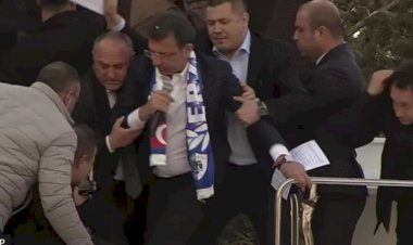 Erzurum’da Ekrem İmamoğlu’nun otobüsüne taşlarla saldırıldı, miting yarıda kaldı