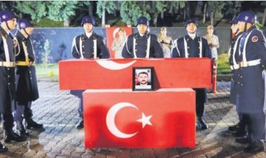 Şehit güvenlik korucusu toprağa verildi