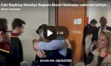 Eski Beşiktaş Belediye Başkanı Hazinedar hakkında tahliye kararı