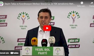 Yeşil Sol Parti: 1000’in üzerinde sandık verisi yanlış girilmiş