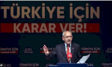 Kılıçdaroğlu, 'Türkiye İçin Karar Ver' sloganıyla ikinci tur kampanyasını başlattı: 'Vatanını seven sandığa gelsin'